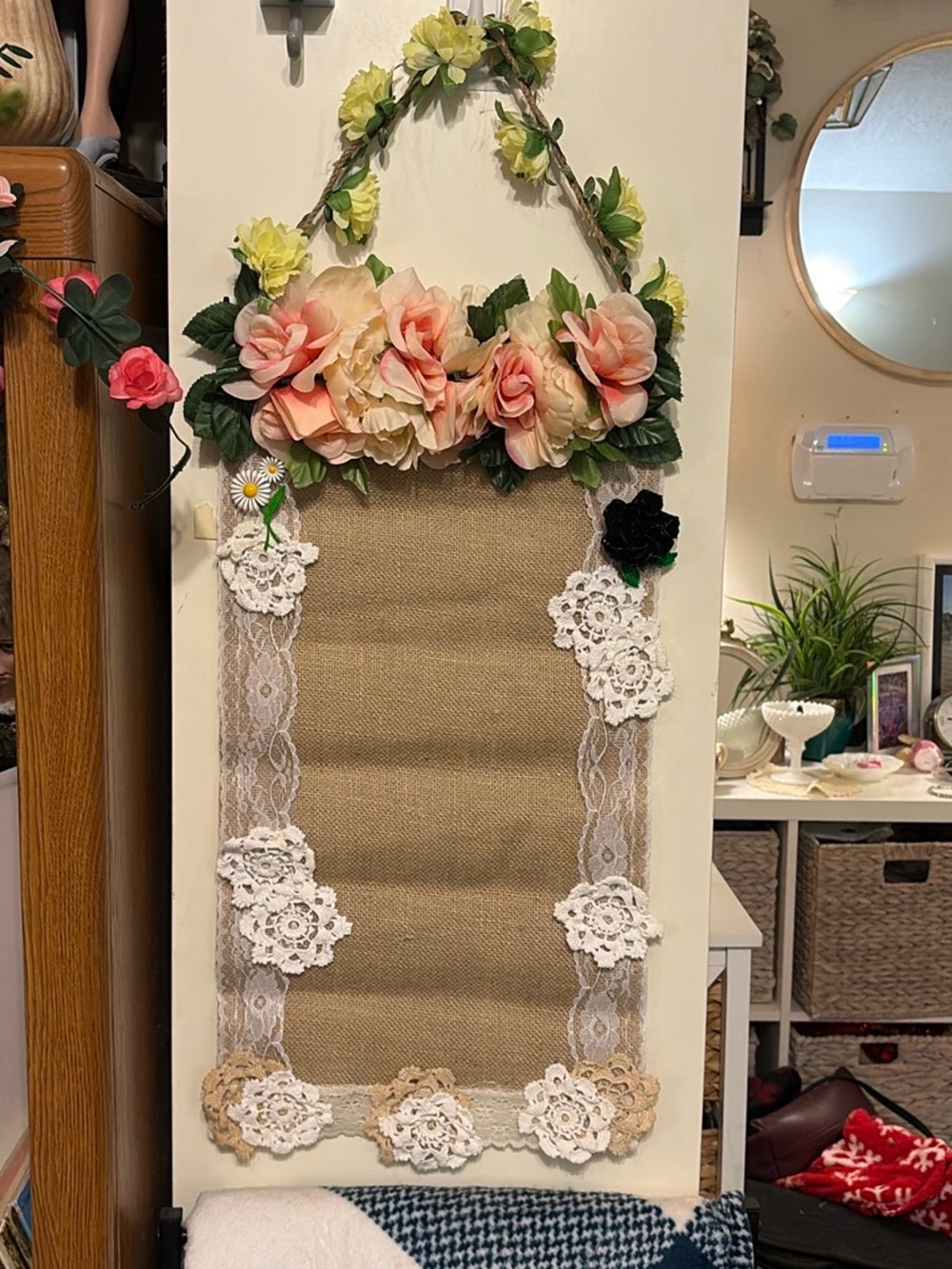 Floral Display for vintage brooches custom this is an example only contact me! - Picture 1 of 3